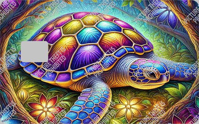 Bank  Card Sticker-BC-2929